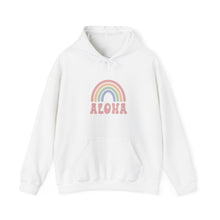 Load image into Gallery viewer, Aloha Rainbow Soft Unisex Heavy Blend™ Hooded Sweatshirt