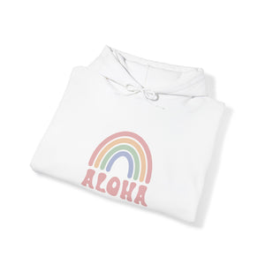 Aloha Rainbow Soft Unisex Heavy Blend™ Hooded Sweatshirt