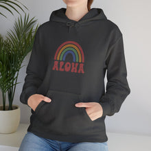 Load image into Gallery viewer, Aloha Rainbow Soft Unisex Heavy Blend™ Hooded Sweatshirt