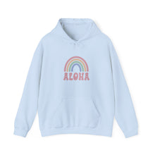 Load image into Gallery viewer, Aloha Rainbow Soft Unisex Heavy Blend™ Hooded Sweatshirt