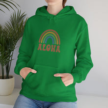 Load image into Gallery viewer, Aloha Rainbow Soft Unisex Heavy Blend™ Hooded Sweatshirt